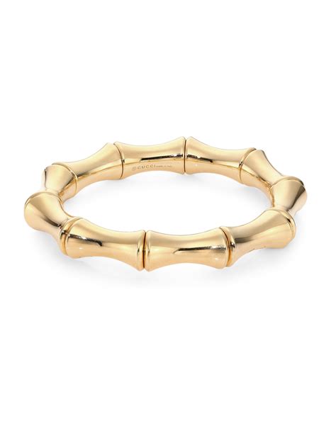 gucci bamboo gold bracelet.